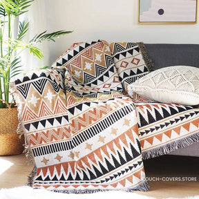 Boho Couch Cover Throw