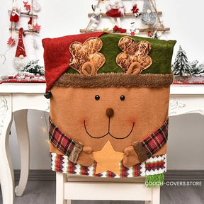 Christmas Hat Chair Covers