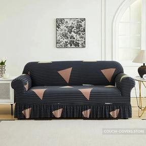 Couch Cover With Skirt