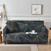 Geometric Couch Cover