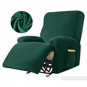 Oversized Recliner Cover Green / 3 seats