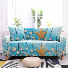 Seashell Couch Cover 1 seat (35-55’’ | 90-140cm) / Starfish