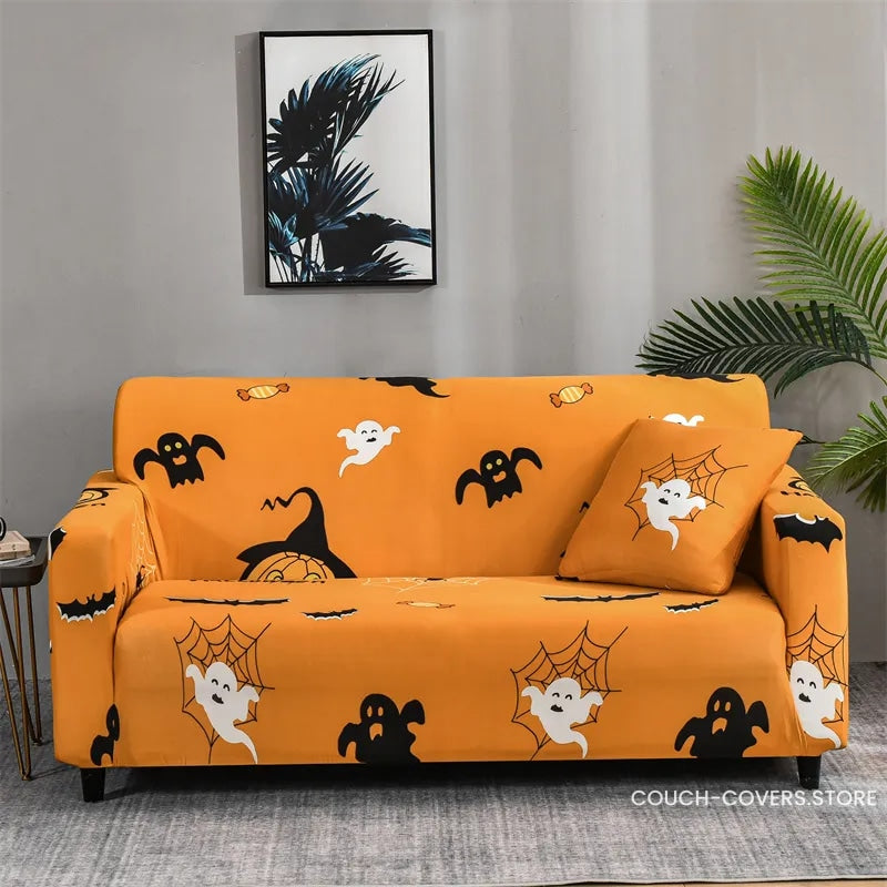 Spooky Couch Cover