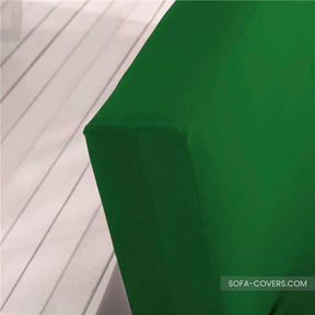 Dark green futon cover