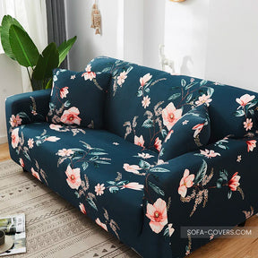 Floral couch cover