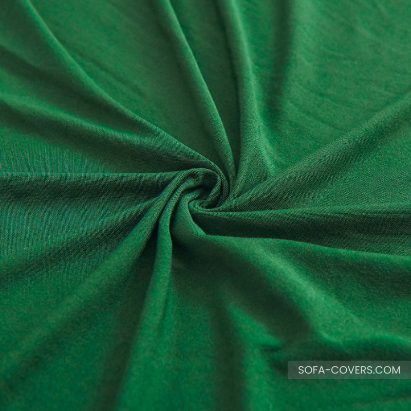 Green couch cover