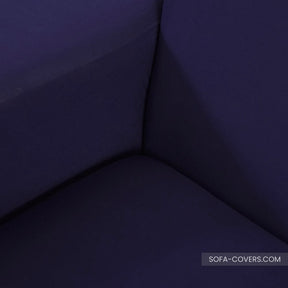 Navy blue sectional couch cover