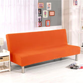 Orange futon cover