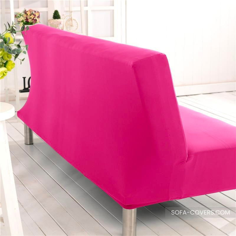 Pink futon cover