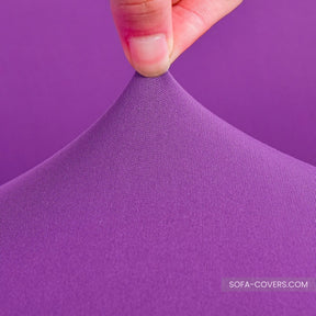 Purple couch cover