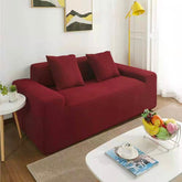 Red waterproof sofa cover